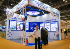 The Lantrans Logistics Group is a logistics service provider. On the photo is Tony Fu.